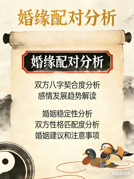 婚缘配对分析
